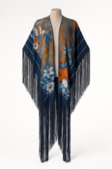 Artistic Fringe Detail Summer Kimono
