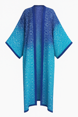 Luxurious Dual Pattern Kimono Dress