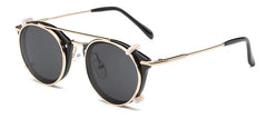 Unique Tortoise Shell Round Sunglasses