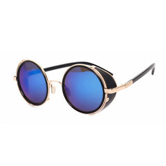 Shauna Steampunk Retro Round Sunglasses