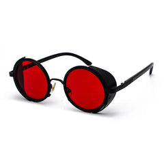 Shauna Steampunk Retro Round Sunglasses