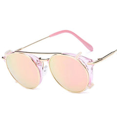 Unique Tortoise Shell Round Sunglasses