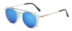 Unique Tortoise Shell Round Sunglasses