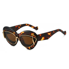 Unique Designer Inspired Cat-Eye Sunglasses