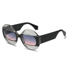 Chic Statement Round Sunglasses