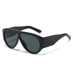 Fashion Forward Retro-Futuristic Visor Sunglasses