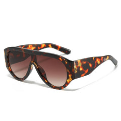 Fashion Forward Retro-Futuristic Visor Sunglasses