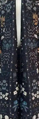 Tribal Print Long Pleated Kimono