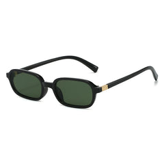 Fashion Forward Slim Rectangular Sunglasses