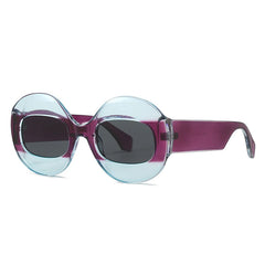 Chic Statement Round Sunglasses