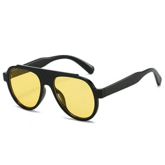 Trendy Oversized Pilot Sunglasses