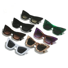 Retro Pointed Frame Sunglasses