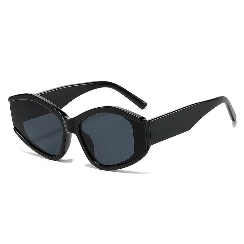 Fashion Forward Geometric Cat-Eye Sunglasses
