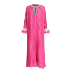 Glamorous Hot Pleated Maxi Dress