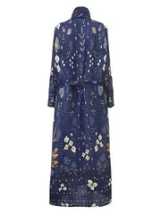 Boho Chic Long Kimono Dress