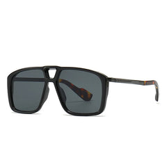Shauna Retro Double Bridge Pilot Sunglasses