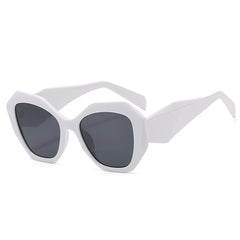 Unique Sculptural Frame Sunglasses