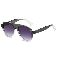 Trendy Oversized Pilot Sunglasses