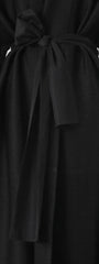 Mocha Textured Wrap Maxi Dress