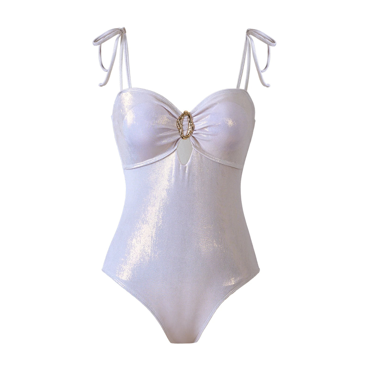Moonlight Shimmer Swimsuit and Ruffle Skirt Set