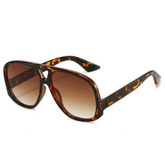 Trendy Oversized Aviator Sunglasses