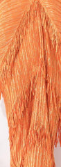 Shimmering Mauve Layered Fringe Dress