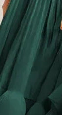 Elegant Pleated High-Low Dress