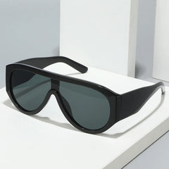 Fashion Forward Retro-Futuristic Visor Sunglasses