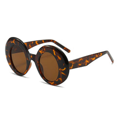 Chic Statement Round Sunglasses