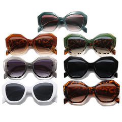 Unique Sculptural Frame Sunglasses