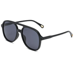 Vintage Inspired Double Bridge Pilot Sunglasses
