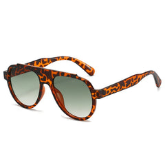 Trendy Oversized Pilot Sunglasses