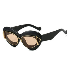 Unique Designer Inspired Cat-Eye Sunglasses