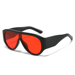 Fashion Forward Retro-Futuristic Visor Sunglasses