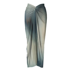 Midnight Allure Tie-Shoulder Swimsuit