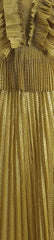 Sleeveless Metallic Sheen Gown