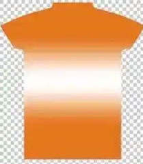 Orange Ombre Bodycon Midi Dress