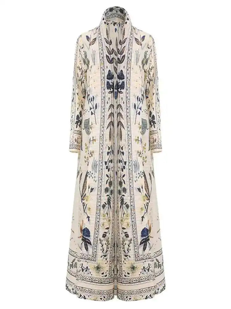 Boho Chic Long Kimono Dress