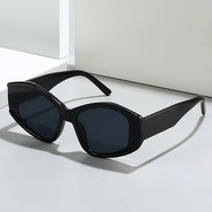 Fashion Forward Geometric Cat-Eye Sunglasses
