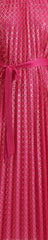 Orchid Purple Pleated Midi Dress