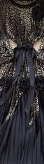 Emerald Metallic Pleated Midi Dress