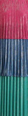 Colorblock Metallic Pleated Maxi Dress