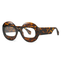 Chic Statement Round Sunglasses