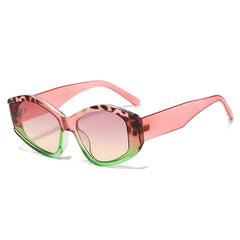 Fashion Forward Geometric Cat-Eye Sunglasses