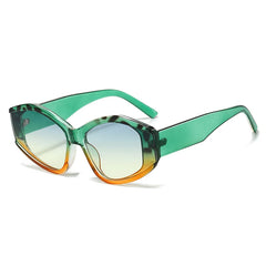 Fashion Forward Geometric Cat-Eye Sunglasses