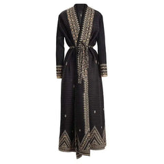 Elegant Black Maxi Kaftan