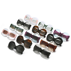 Chic Statement Round Sunglasses