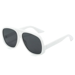 Trendy Oversized Aviator Sunglasses