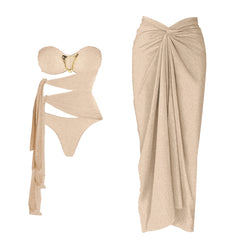 Asymmetrical Cutout One-Shoulder Swimsuit
