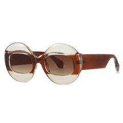 Chic Statement Round Sunglasses